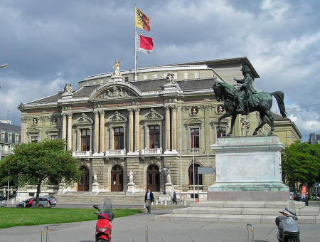 Grand Theatre in Geneva Switzerland
