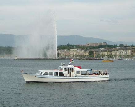 Ferry Service on Lake Geneva
